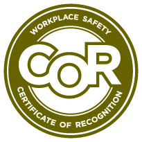 Workplace Safety Certificate of Recognition